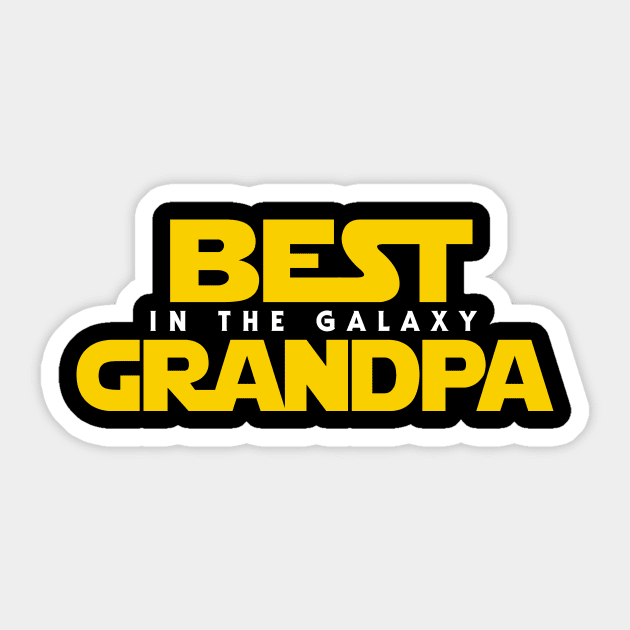 Best Grandpa in the Galaxy Sticker by Olipop